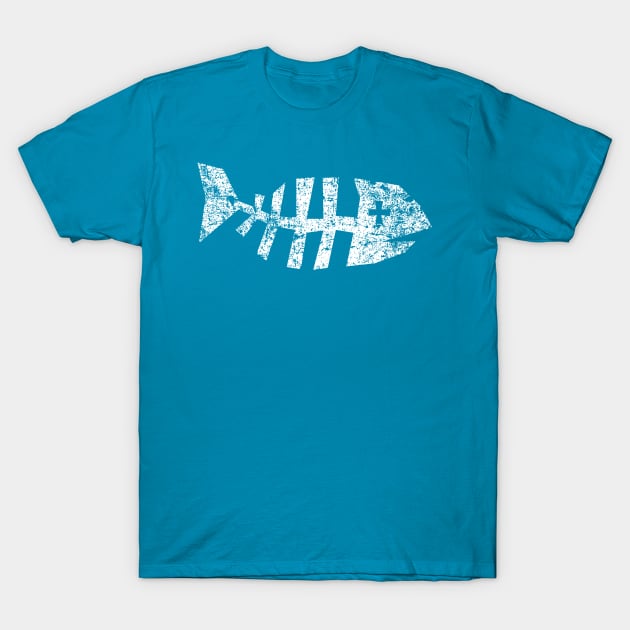 Dead Fish - Distressed T-Shirt by PsychicCat